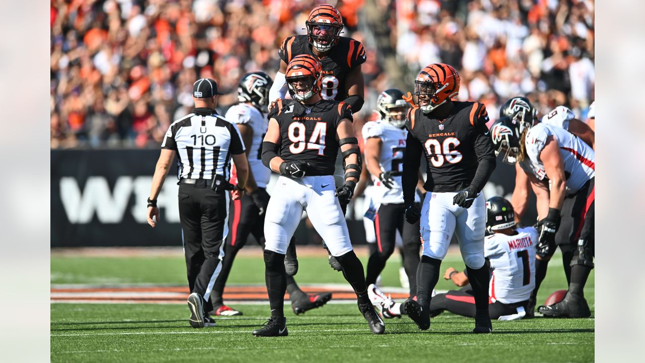 Watch the Bengals celebrate their Week 7 win over the Falcons 