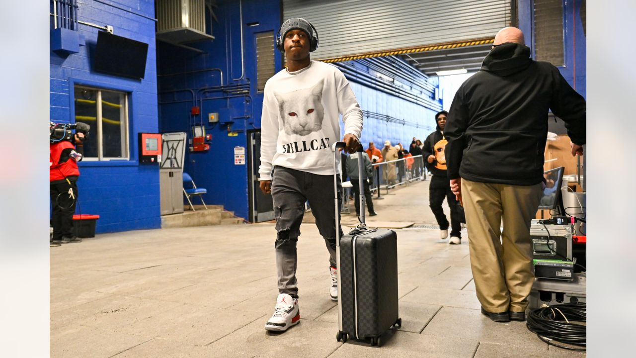 Photos: Bengals Arrive at Highmark Stadium