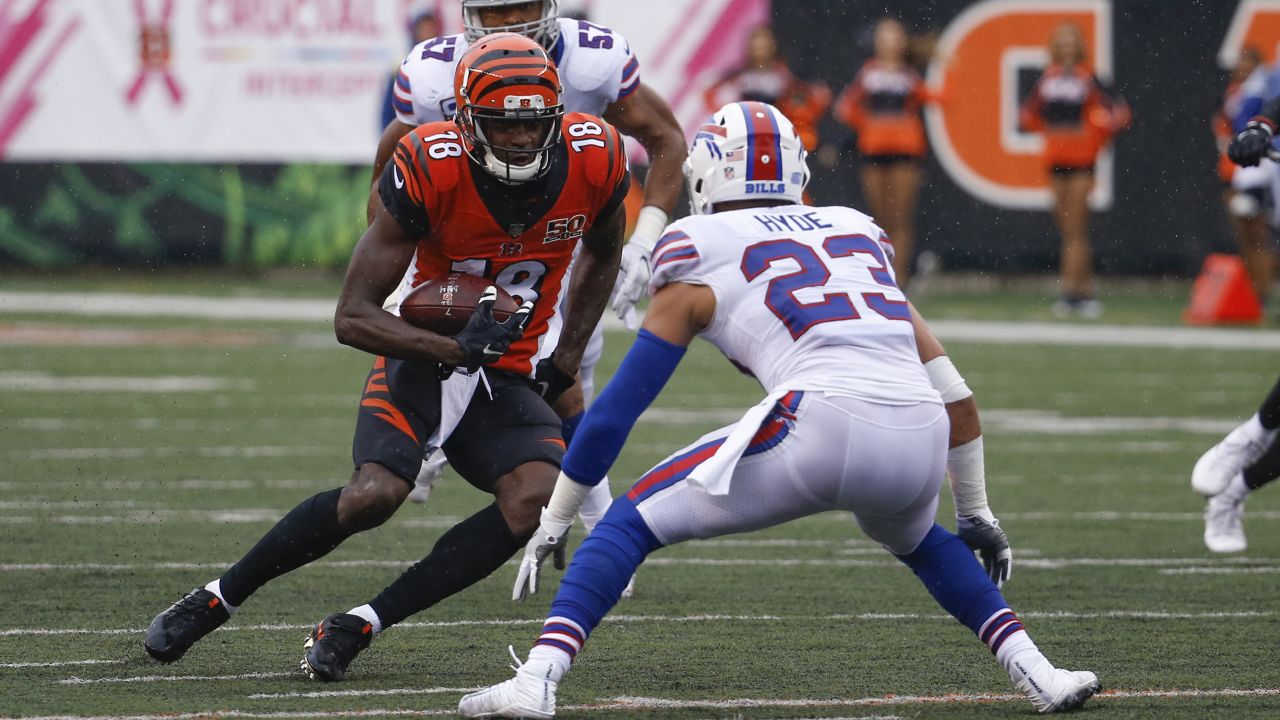 Buffalo Bills wide receiver Terrell Owens runs the ball against the New  England Patriots during the second half of an NFL football game in Orchard  Park, N.Y., on Sunday, Dec. 20, 2009.