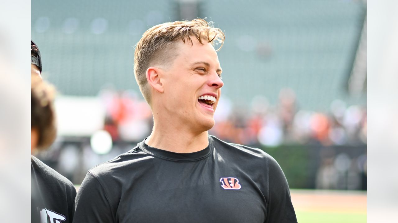 Cincinnati Bengals quarterback Joe Burrow has great pregame warmup