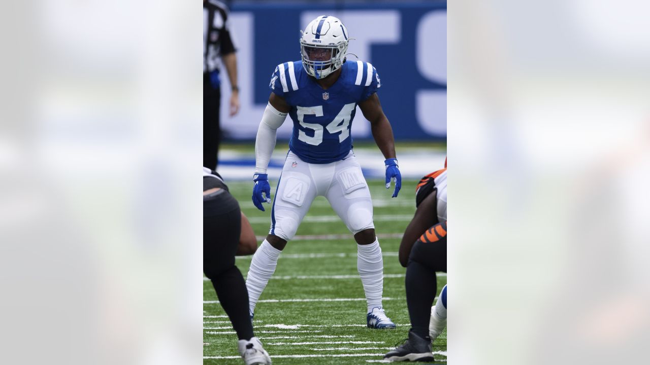 Indianapolis Colts linebacker Bobby Okereke, cornerback Rock Ya