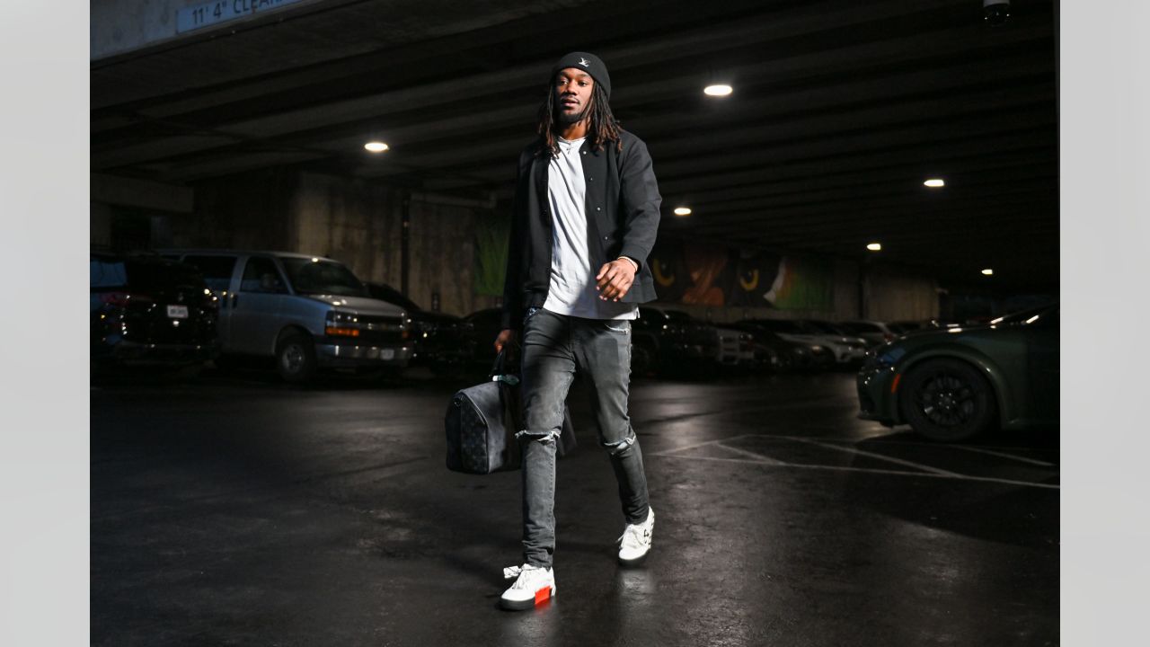 Photos: Bengals Arrive at Paycor Stadium for Monday Night Football