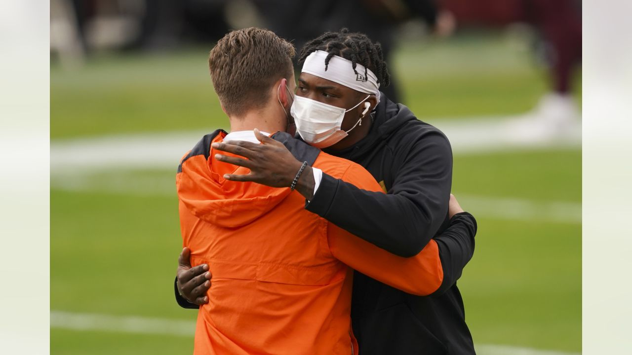 Cincinnati Bengals wide receiver Trent Taylor (11) pictured before an NFL  preseason football game against the Washington Commanders, Saturday, August  26, 2023 in Landover. (AP Photo/Daniel Kucin Jr Stock Photo - Alamy