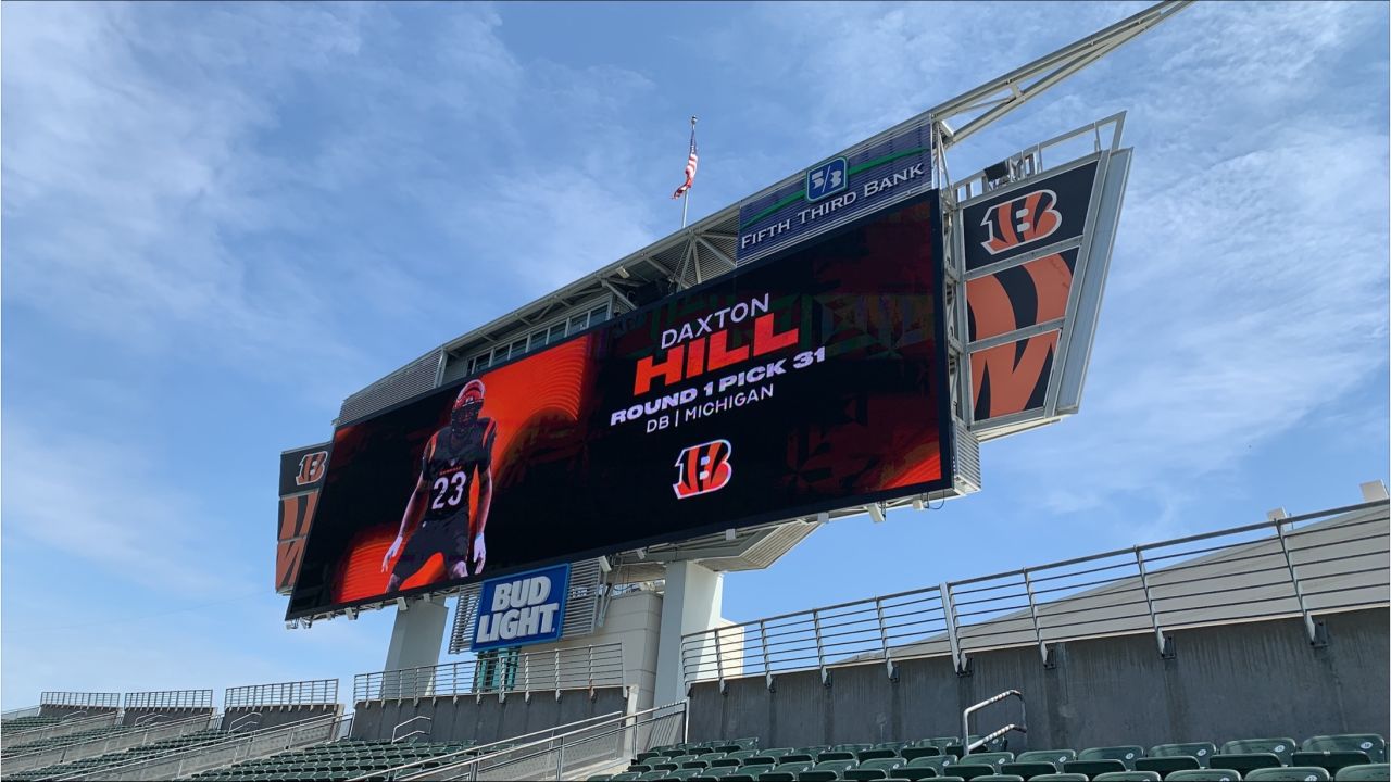 WCPO 9 - The Cincinnati Bengals selected Michigan safety Daxton Hill with  the 31st pick in the 2022 NFL Draft. What do you think?