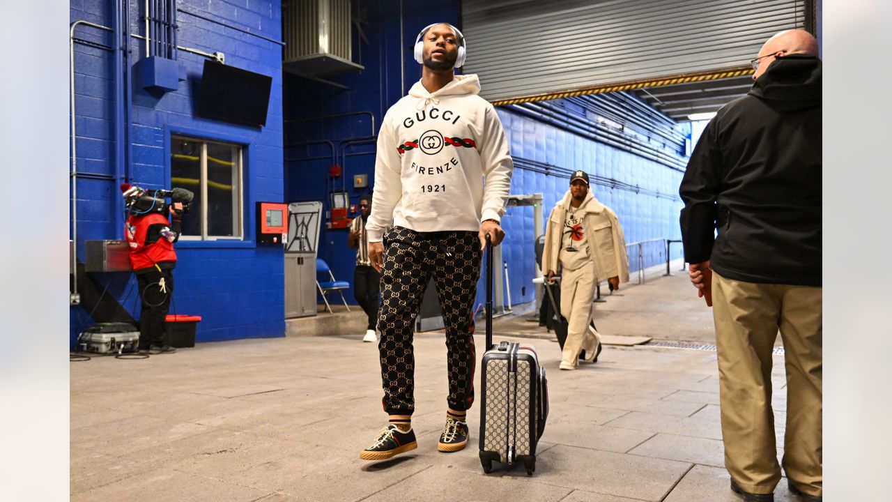 Photos: Bengals Arrive at Highmark Stadium