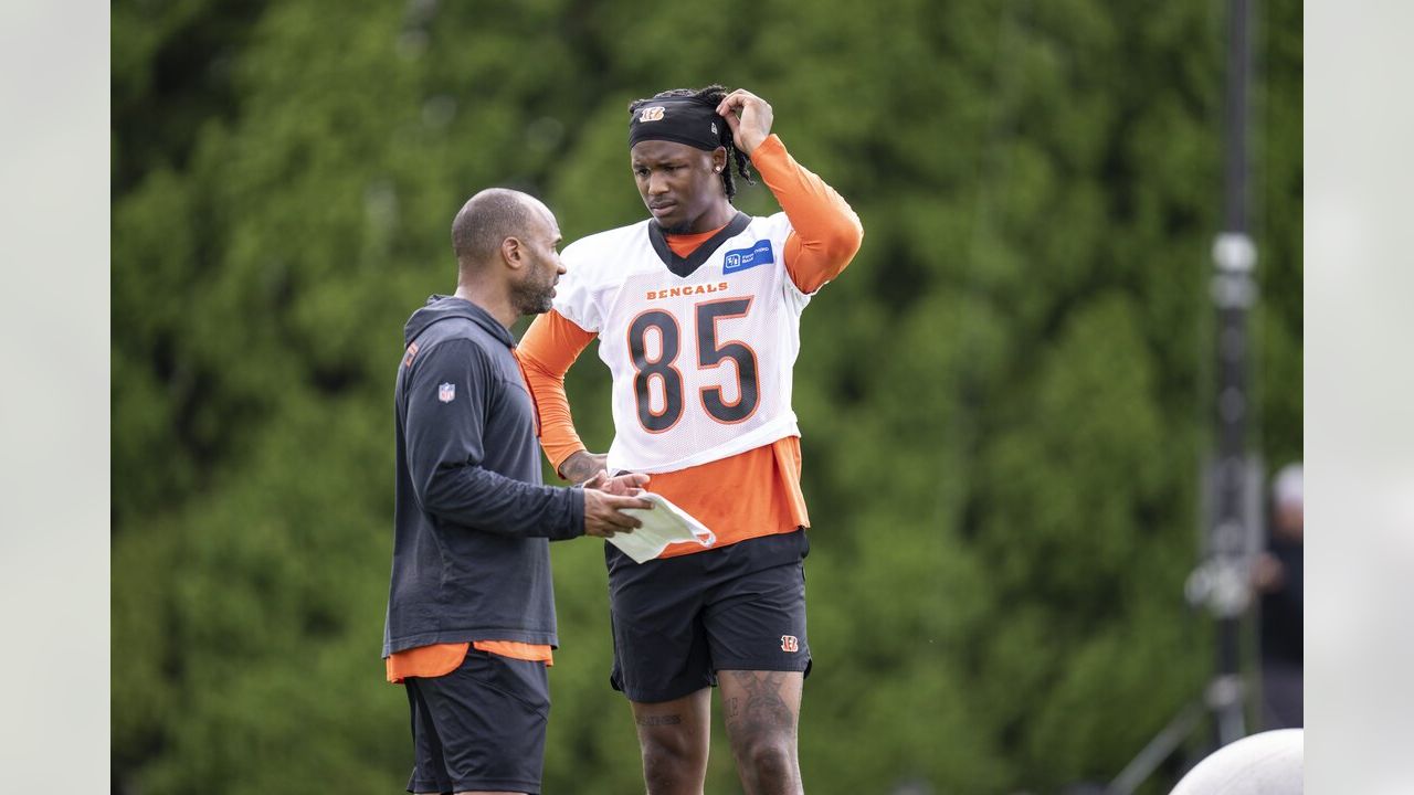 Bengals' first training camp: legends and kids