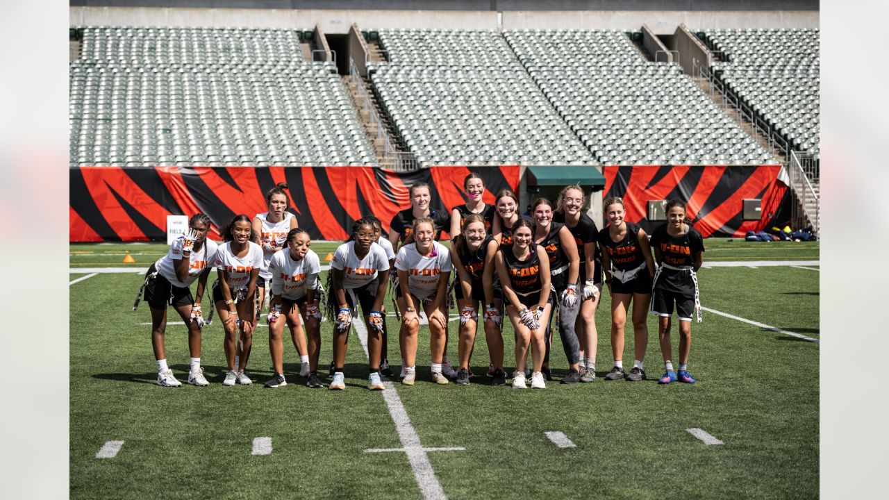 Cincinnati Bengals host jamboree to bring flag football to local all-girls  high schools