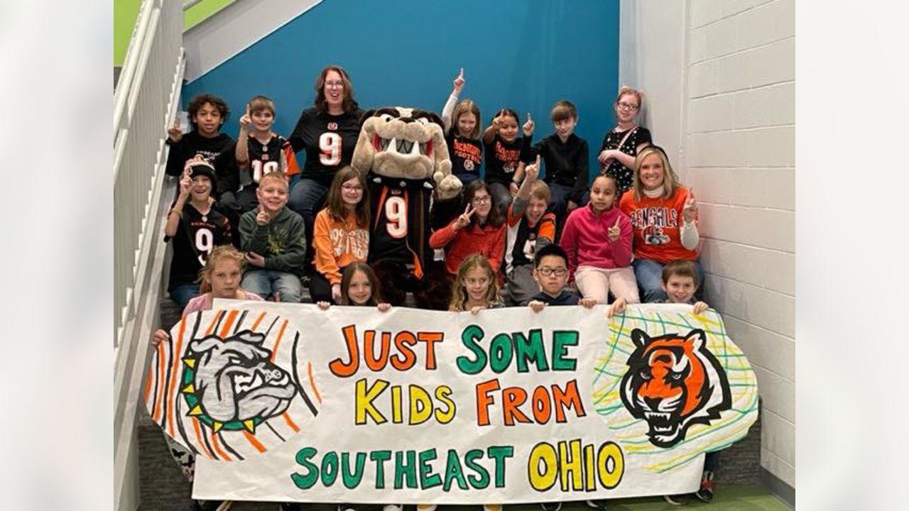 Bengals Rule Your School Pep Rally at Woodlawn Elementary