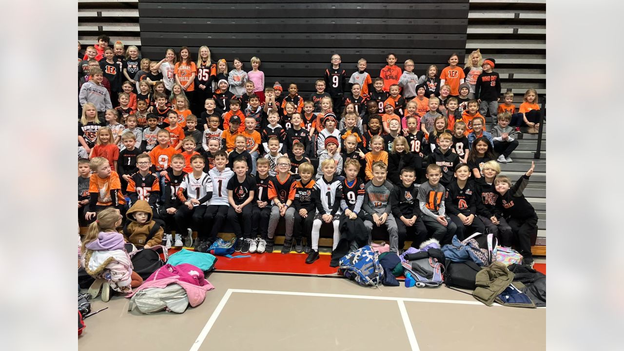 Photos: Bengals Rule Your School Pep Rally at Woodlawn Elementary