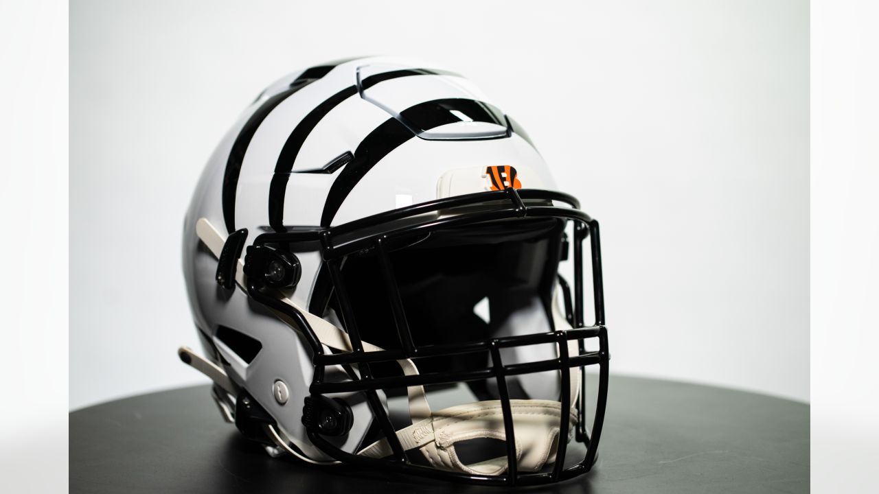 all white bengals helmet｜TikTok Search