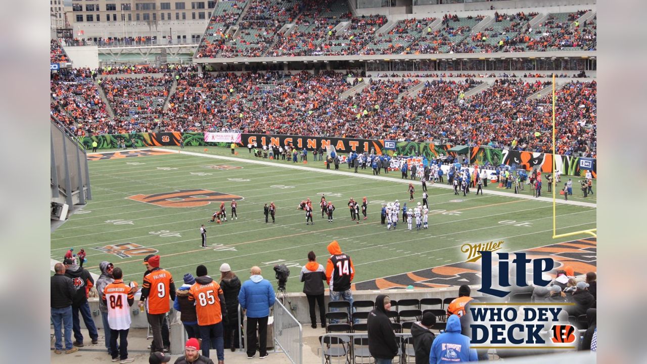 Miller Lite Who Dey Deck - 10/29