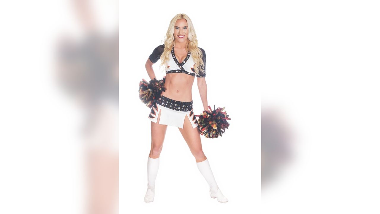 oakland raiders cheerleader costume