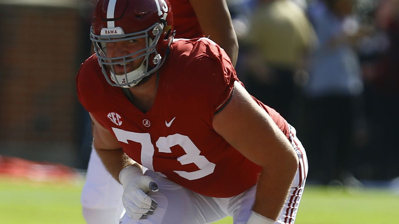 Alabama's Jonah Williams is the best blocker in the NFL draft. But where  does he play?