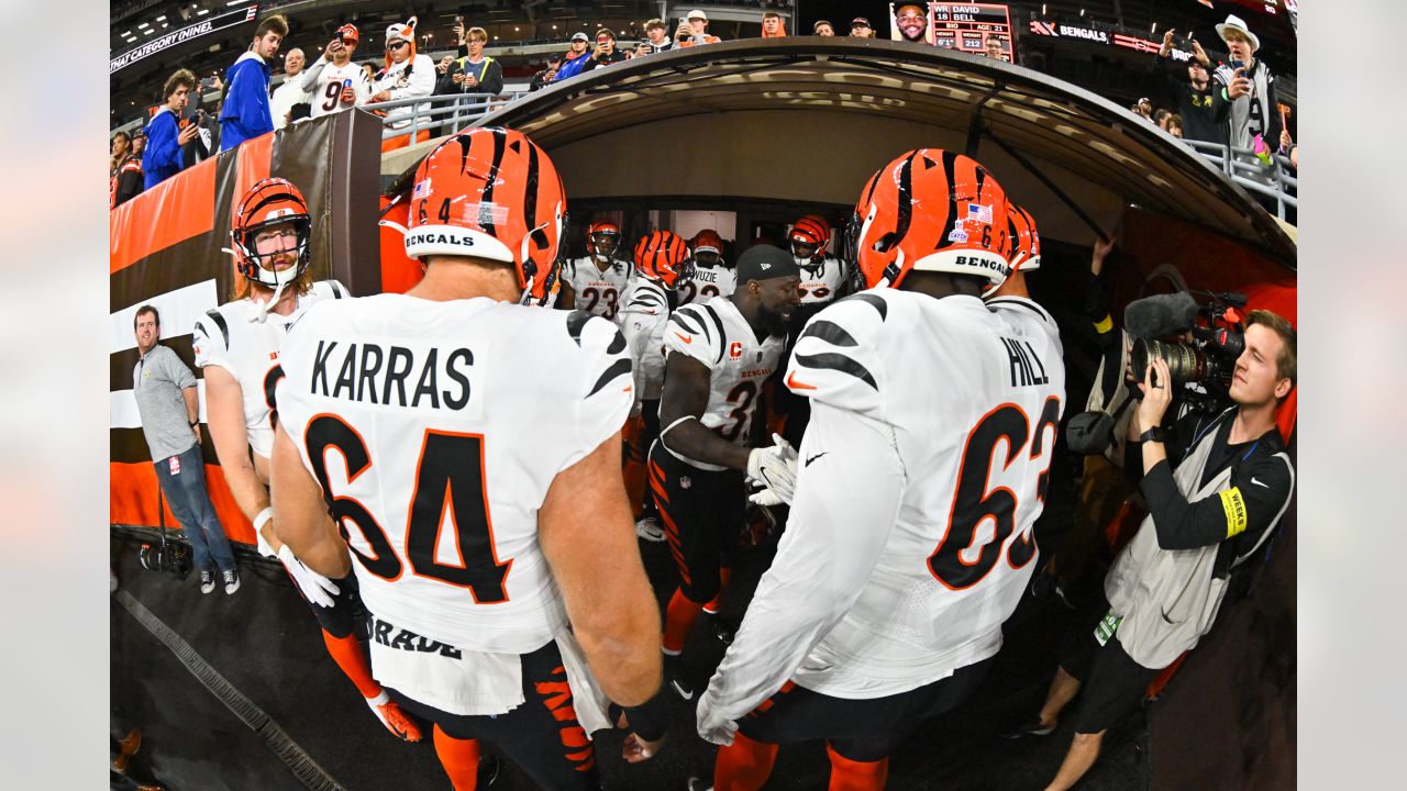 PHOTOS: Bengals at Browns for AFC North Monday Night Primetime