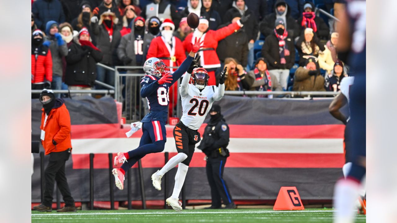 The Bengals face the Patriots in a Christmas Eve showdown