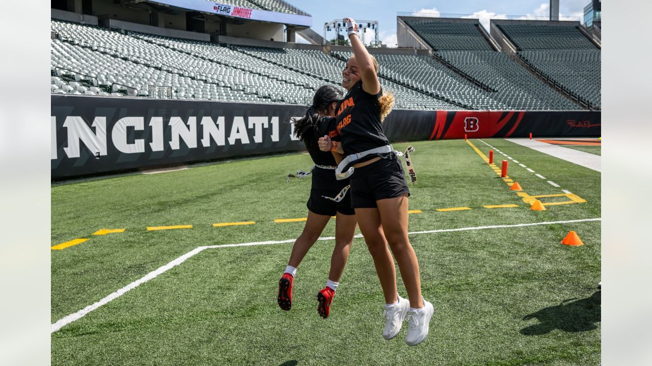 Bengals Host First-Annual Girls Flag Football Jamboree at Paycor