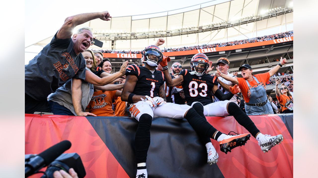 Tyler Boyd front flips into the end zone as Cincinnati Bengals demolish  Baltimore Ravens - BBC Sport