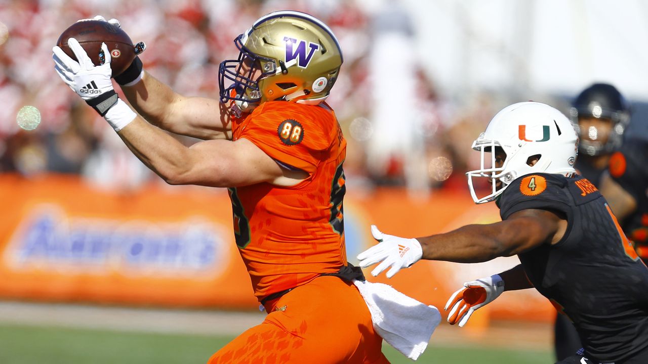 UW tight end Drew Sample selected in second round of NFL draft by Cincinnati  Bengals