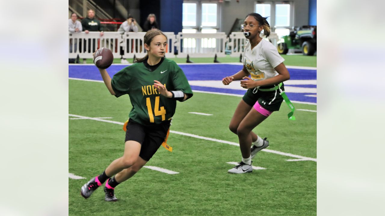 Bills welcome over 1,000 participants for High School Girls Flag Football  Celebration event