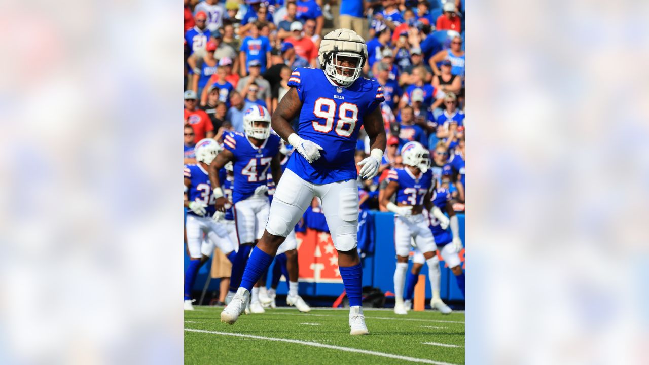 Buffalo Bills - Buffalo Bills s Siran Neal #29 - Return of the Blue & Red  Practice at New Era Field. Photo by Bill Wippert August 3, 2018