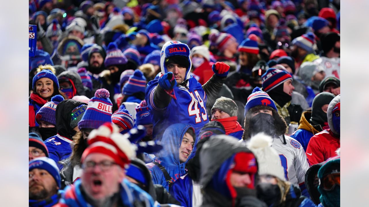 Photos: Bills fans embrace deep freeze at wild-card playoff game