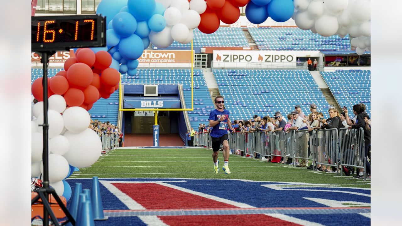 2023 Buffalo Bills 50 Yard Finish at Highmark Stadium Presented by  Independent Health