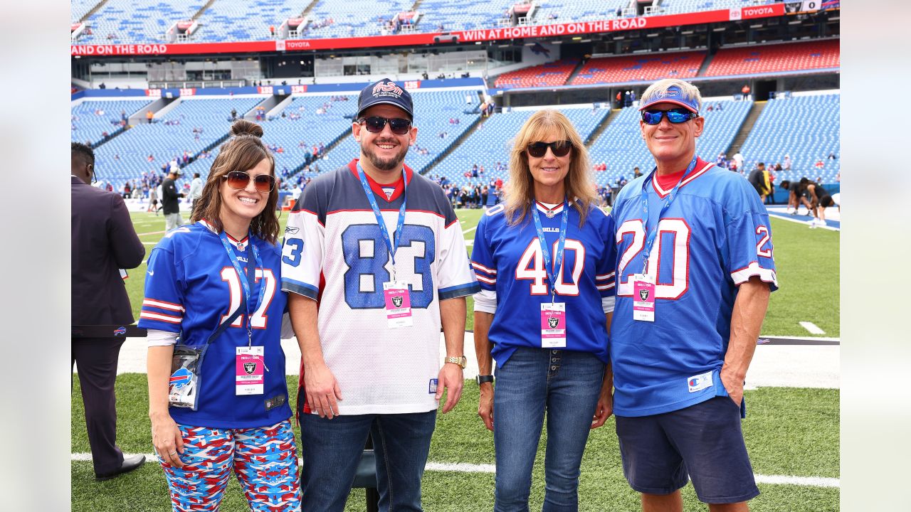 Recognizing Bills Mafia  2023 Season Ticket Members of the game