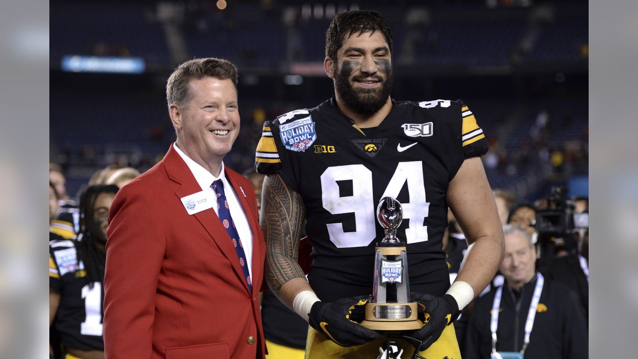 2020 NFL Draft: Defensive end, A.J. Epenesa, Iowa, pick No. 54