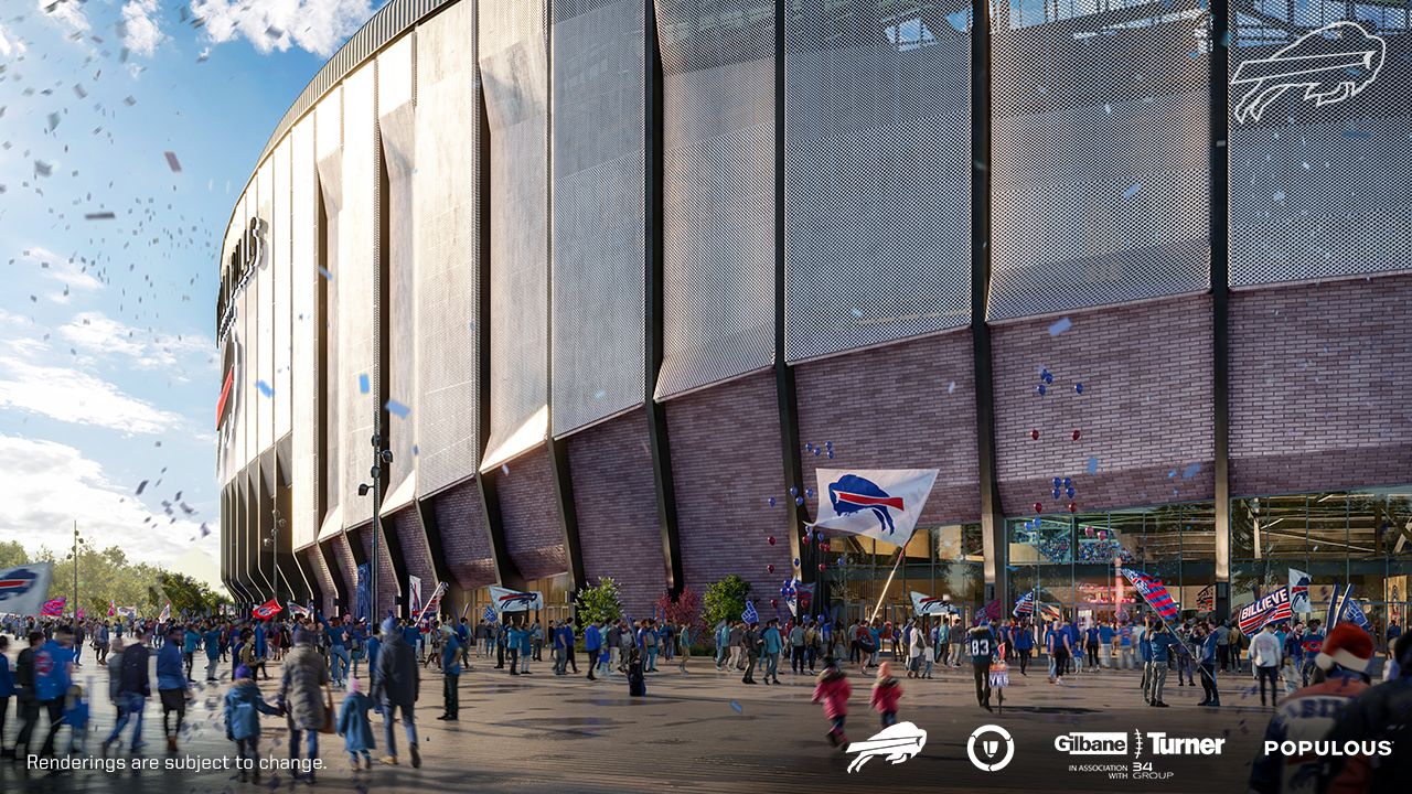 Buffalo Bills give fans closer look at new stadium design with release of  more renderings