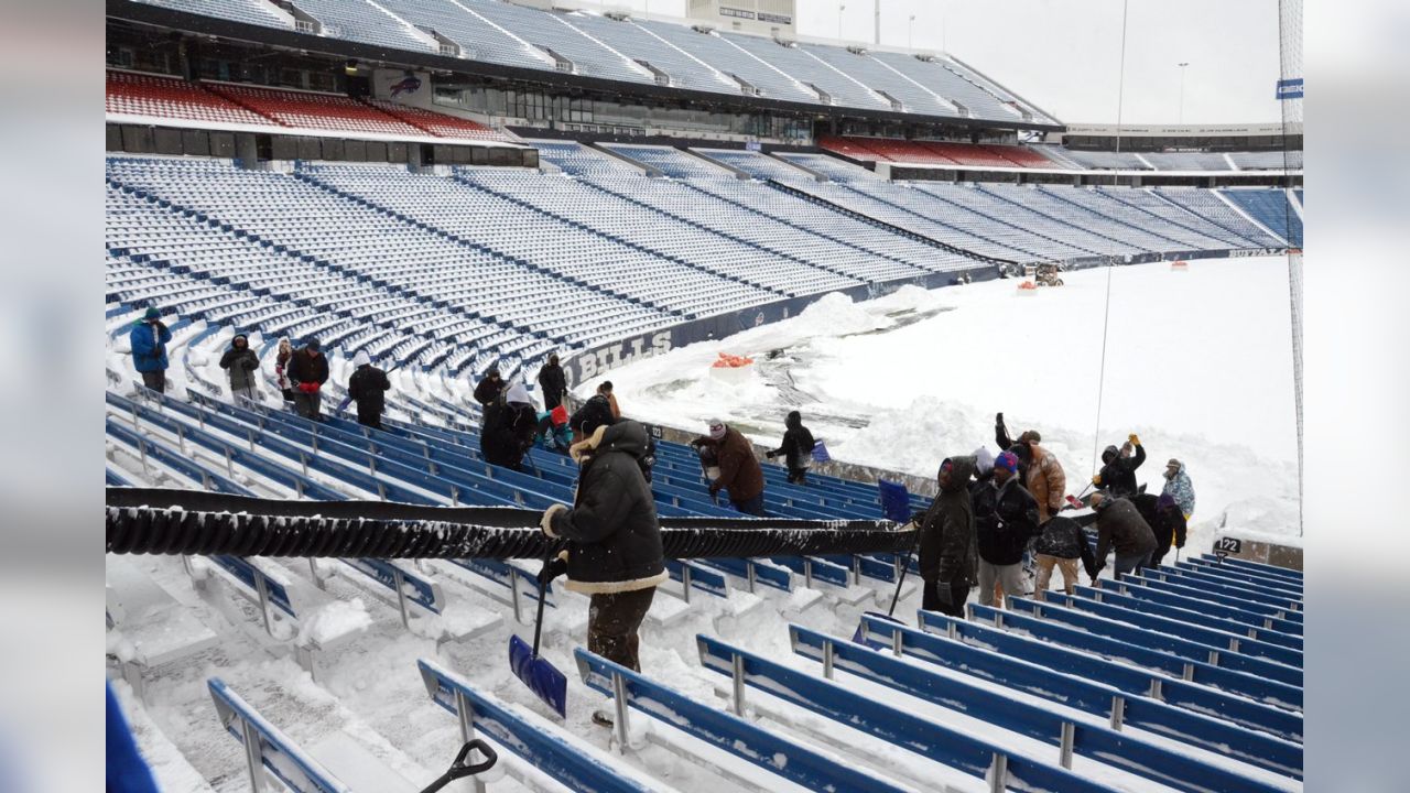 Buffalo Bills on X: Another look at a snow-covered Ralph Wilson Stadium.   / X