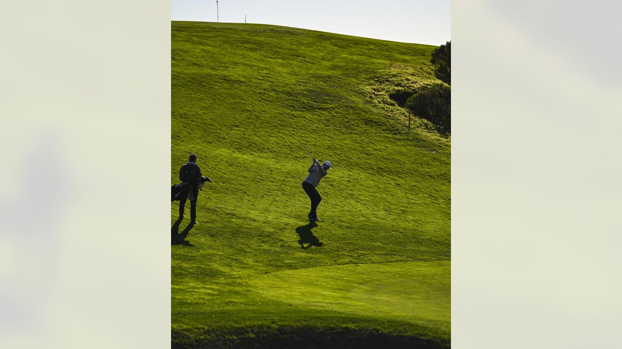 Watch Bills' Josh Allen use his arm to get golf ball over tree at Pebble  Beach Pro-Am 