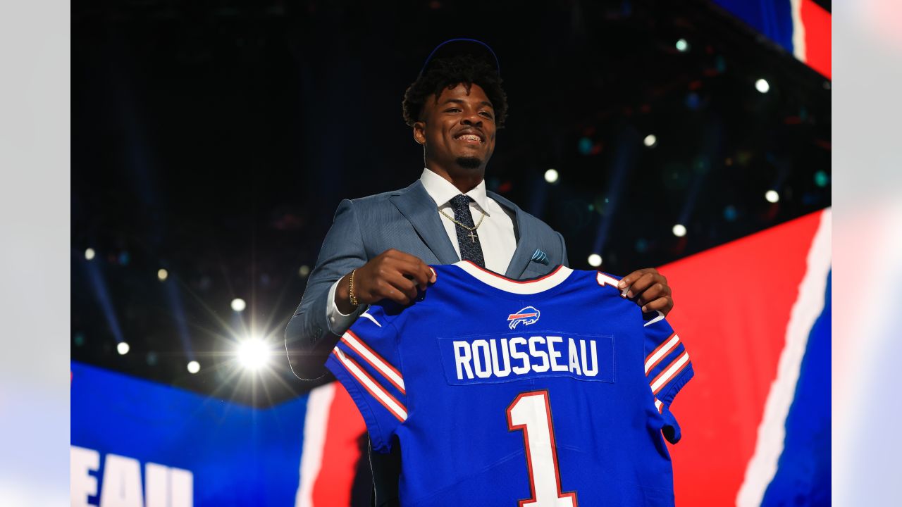 Gregory Rousseau Buffalo Bills jersey: Where to buy Bills 2021 NFL Draft  Round 1 pick gear online 