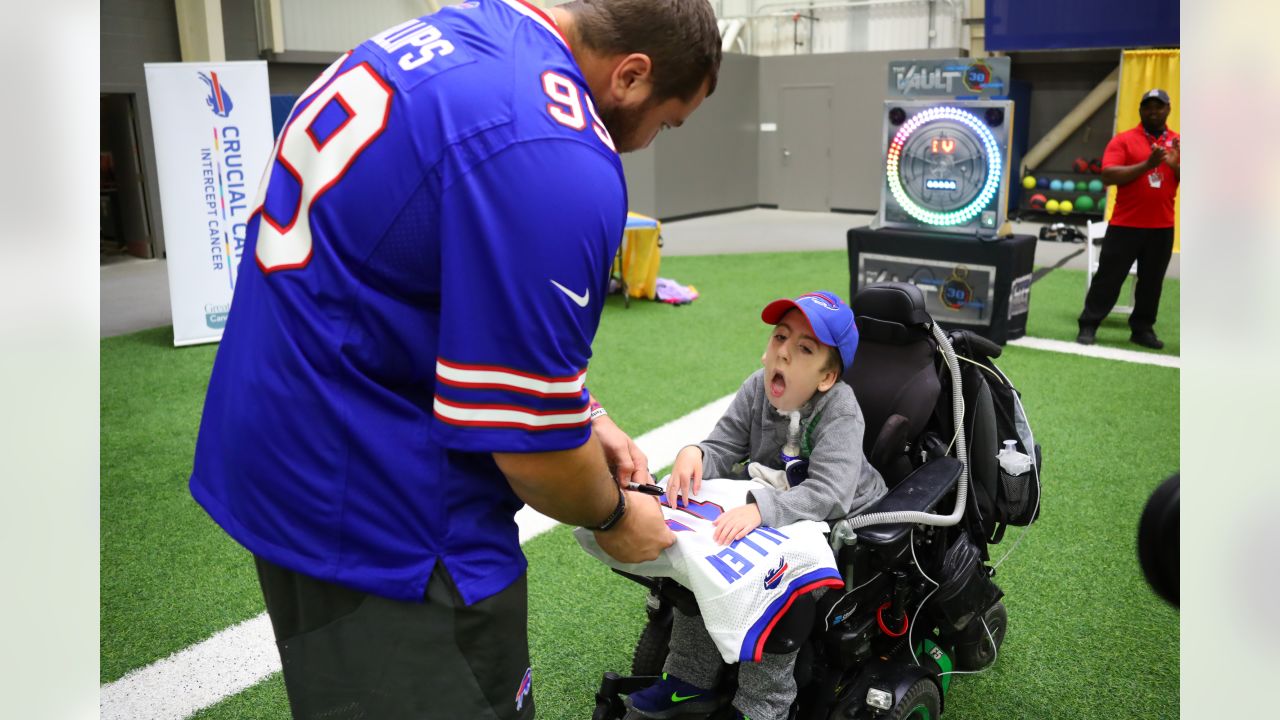 Harrison Phillips selected as Buffalo's Walter Payton Man of the Year  nominee for second consecutive year