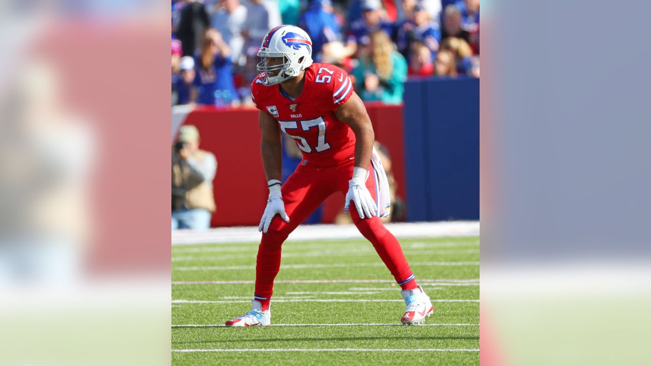 Josh Allen and Baker Mayfield will face off for the first time in this key  AFC matchup in Week 10.