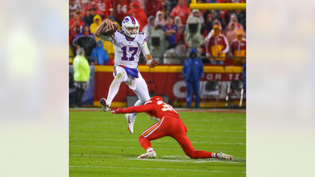 Bills Josh Allen hurdle photos vs Chiefs are so good from every angle
