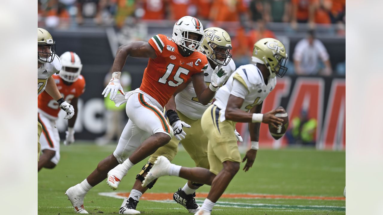 Gregory Rousseau: Miami pass rusher and top NFL Draft prospect