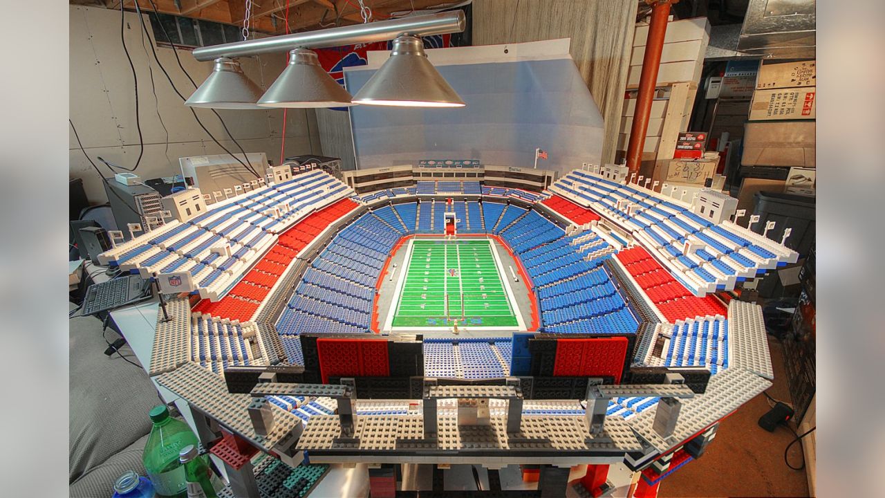 Fan builds LEGO replica of Ralph Wilson Stadium