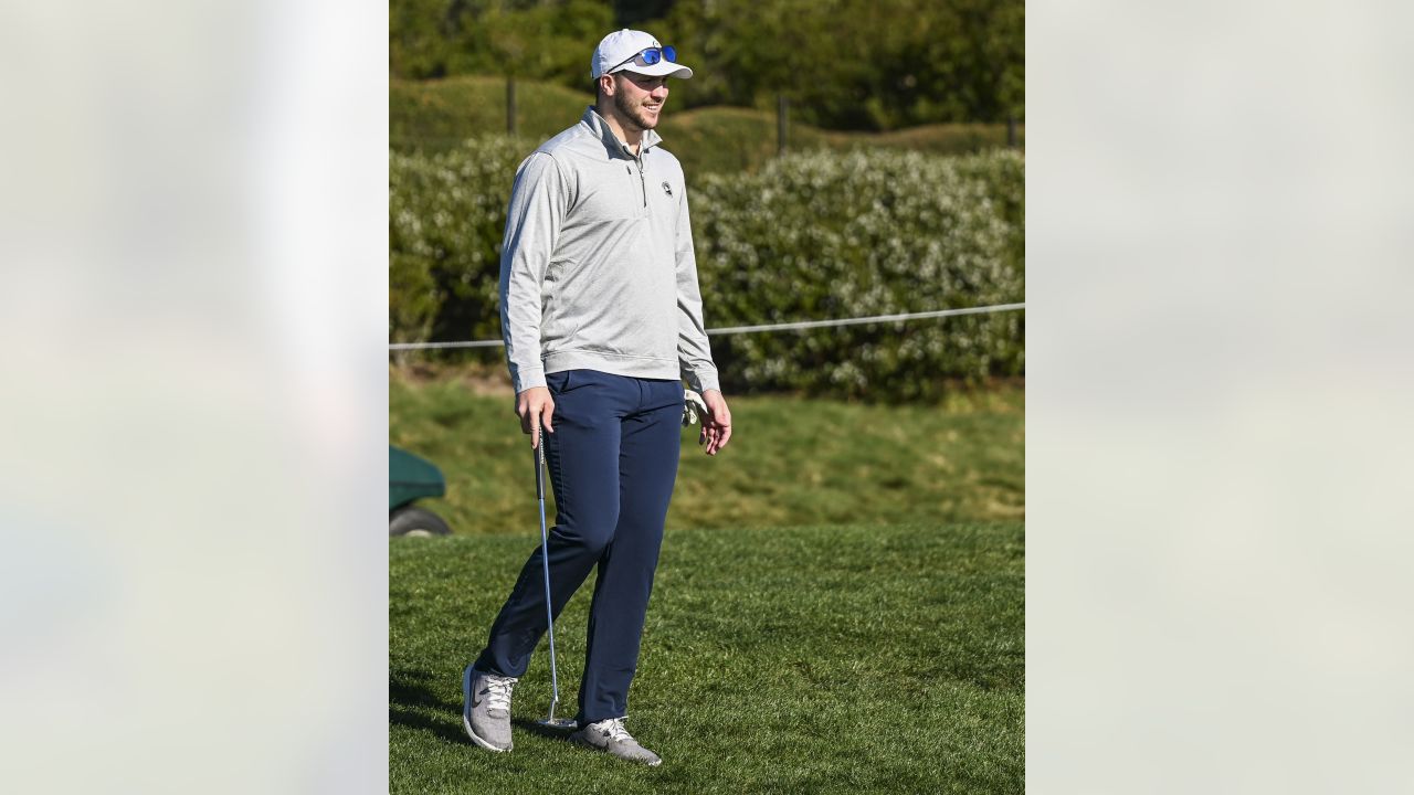 Bills QB Josh Allen navigates golf's strange silence in Pebble Beach Pro-Am