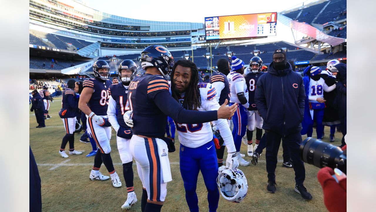 Bills rushing attack fuels win over Bears to clinch AFC East title