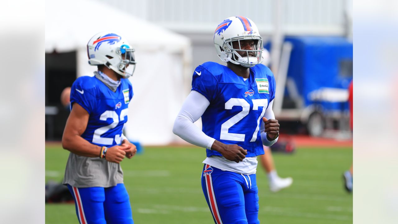 BillsCamp Day 3 Notes: •Helmets and shorts, no pads. •Von Miller working  off to side at Bills camp. •Josh Allen and Stefon Diggs A+…