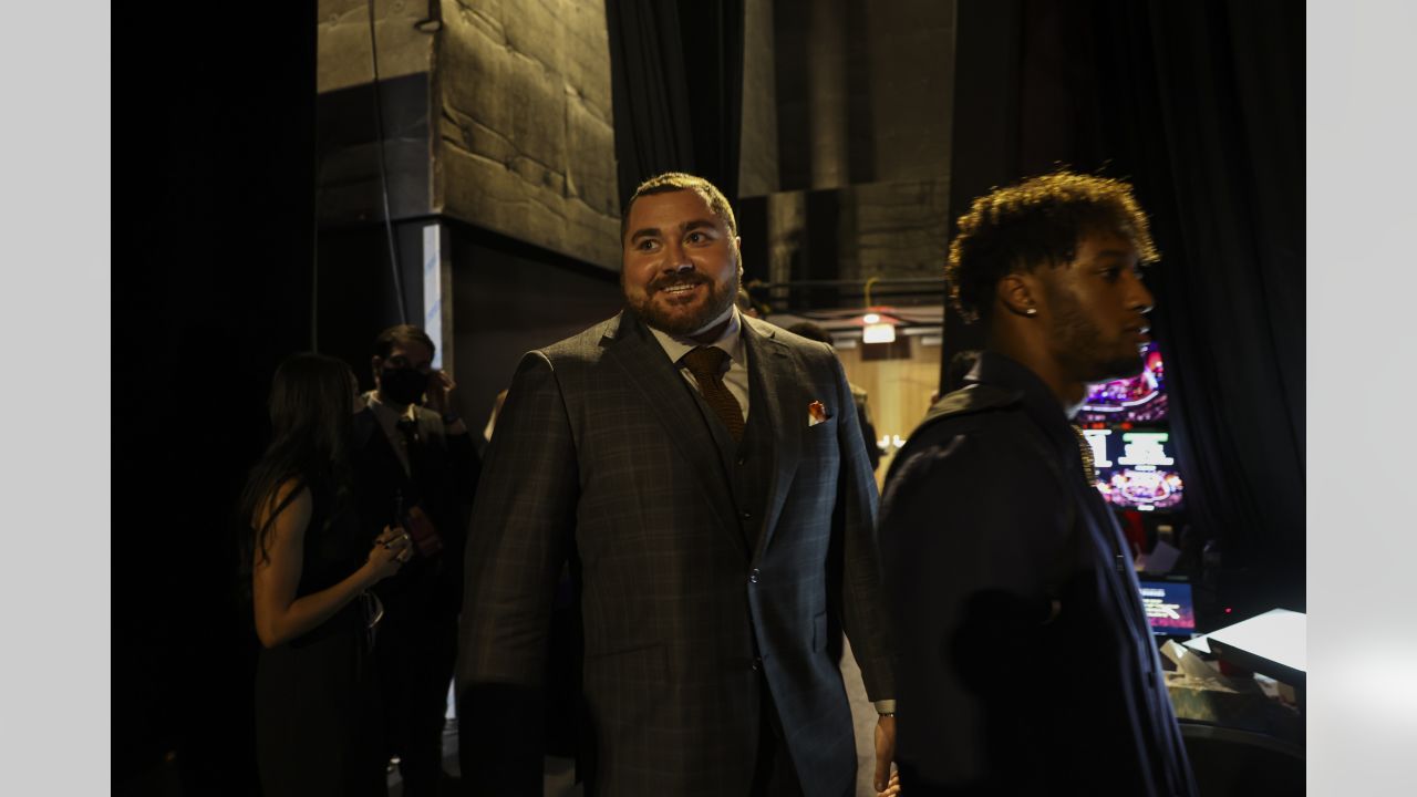 Josh Allen, Harrison Phillips at the 11th NFL Honors ceremony