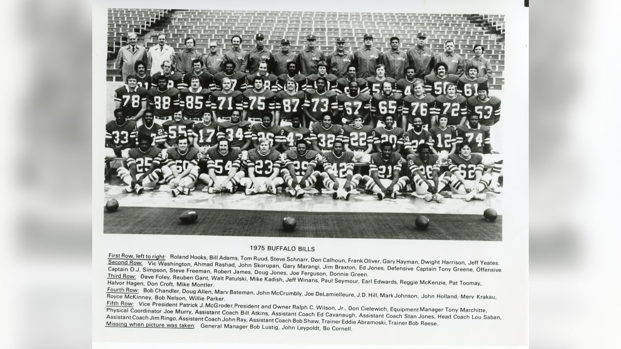 1979 Buffalo Bills Football Player Safety Tony Greene Press Photo