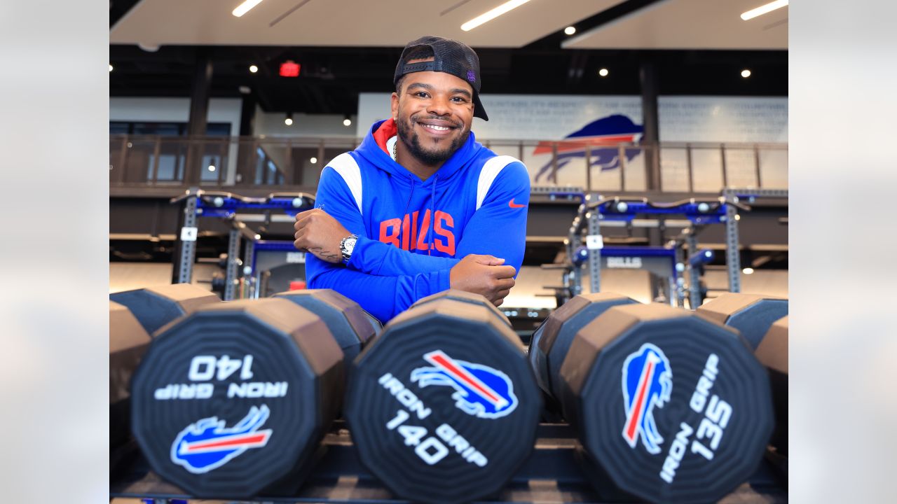 Best photos of Damien Harris' first day at One Bills Drive