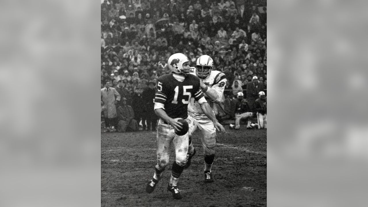 JACK KEMP 8X10 PHOTO BUFFALO BILLS PICTURE AFL FOOTBALL VS CHARGERS