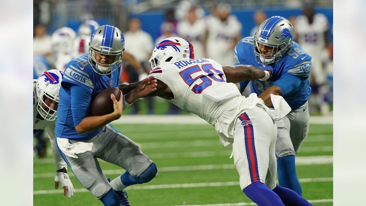 Buffalo Bills vs. Detroit Lions preseason opener at Ford Field