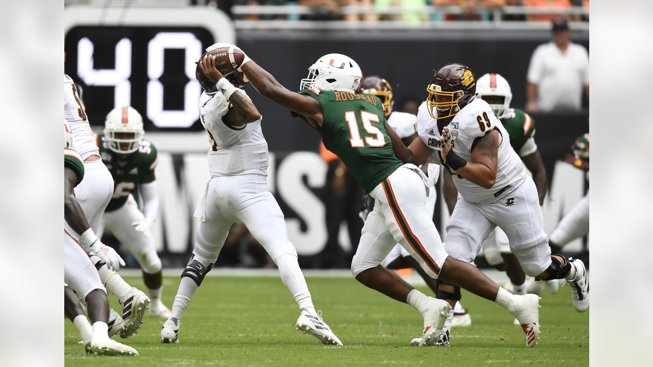 PFF Projects the Colts to Select Miami Pass Rusher Gregory Rousseau in  their Early 2021 NFL Mock Draft - Stampede Blue