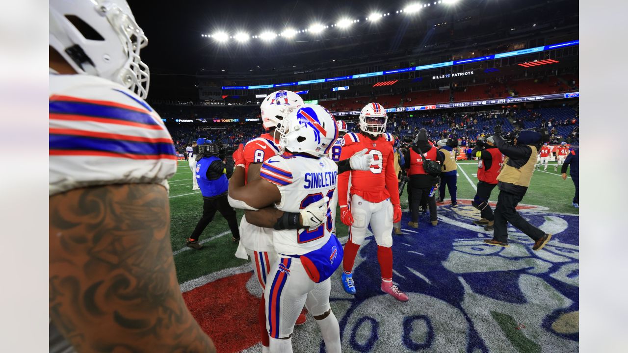 Bills dominate Patriots for third road win in twelve days