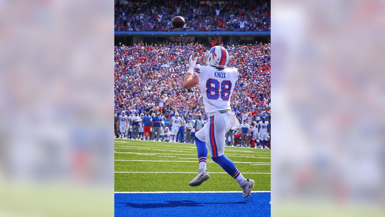 Bills rookie Dawson Knox scored his first TD since high school