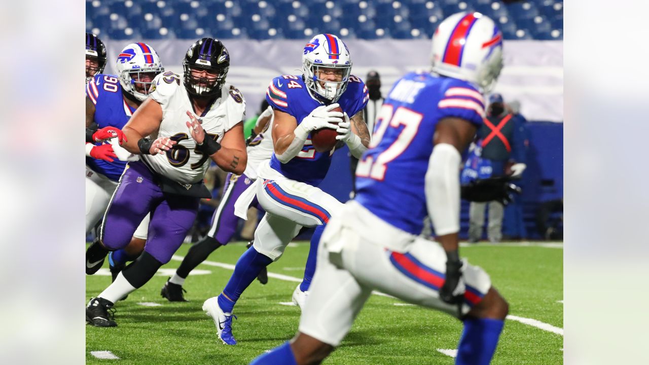 Bills fans react to Taron Johnson pick-six at Transit Drive-In (watch) 