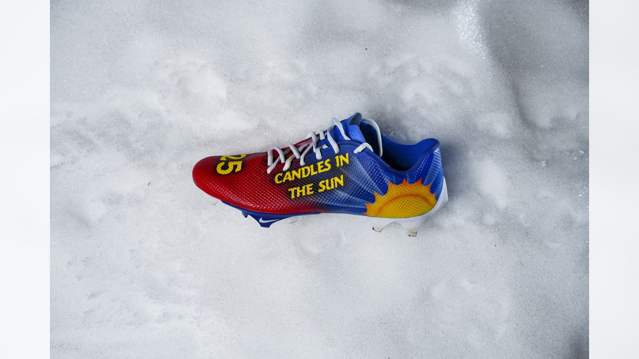 Bills cleats bring the heat on the feet